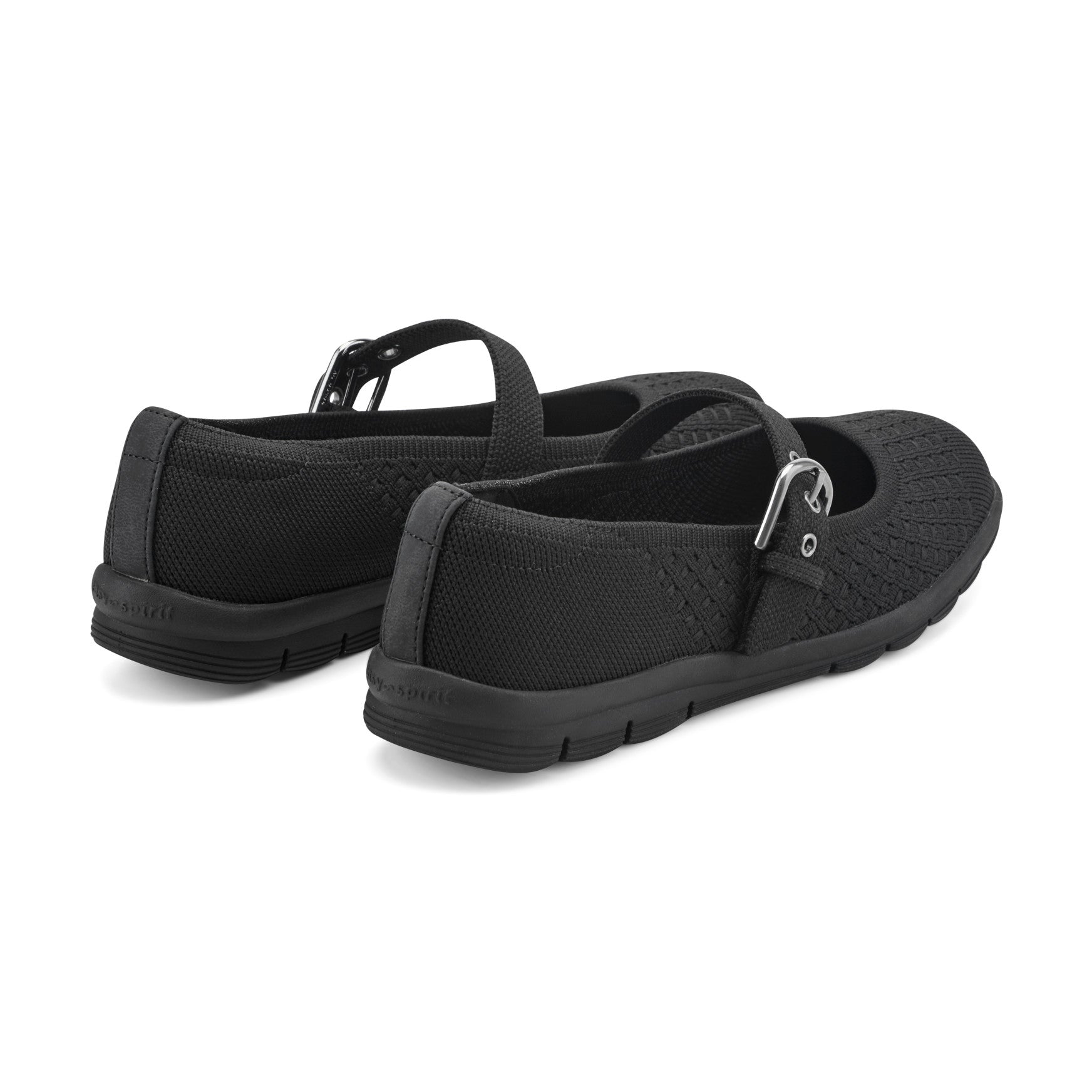 Easy Spirit Roana Mary Jane Ballet Flats - Black