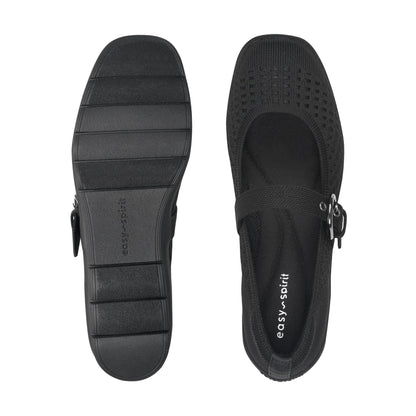 Easy Spirit Roana Mary Jane Ballet Flats - Black