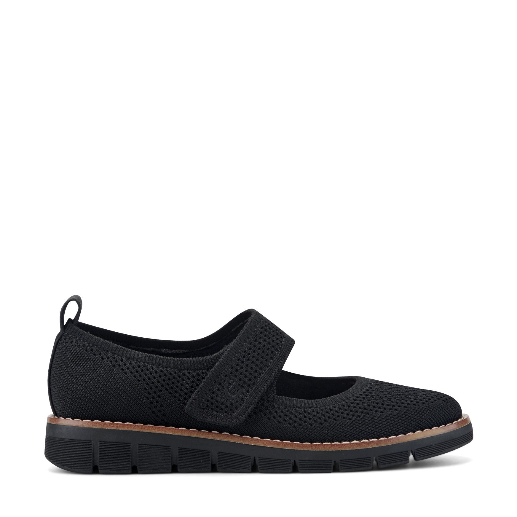 Easy Spirit Venna Casual Mary Jane Flats - Black