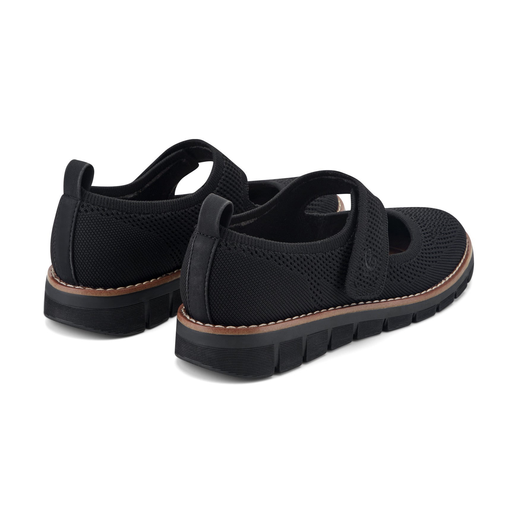 Easy Spirit Venna Casual Mary Jane Flats - Black