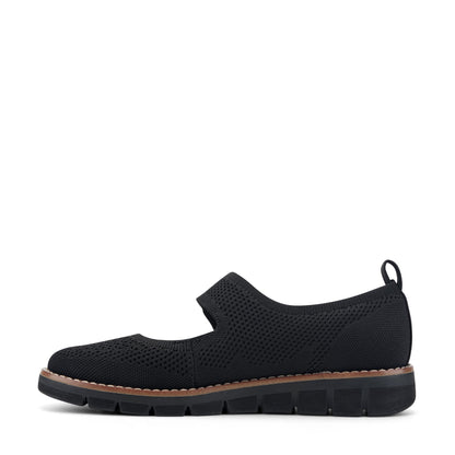 Easy Spirit Venna Casual Mary Jane Flats - Black