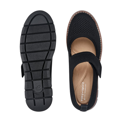 Easy Spirit Venna Casual Mary Jane Flats - Black