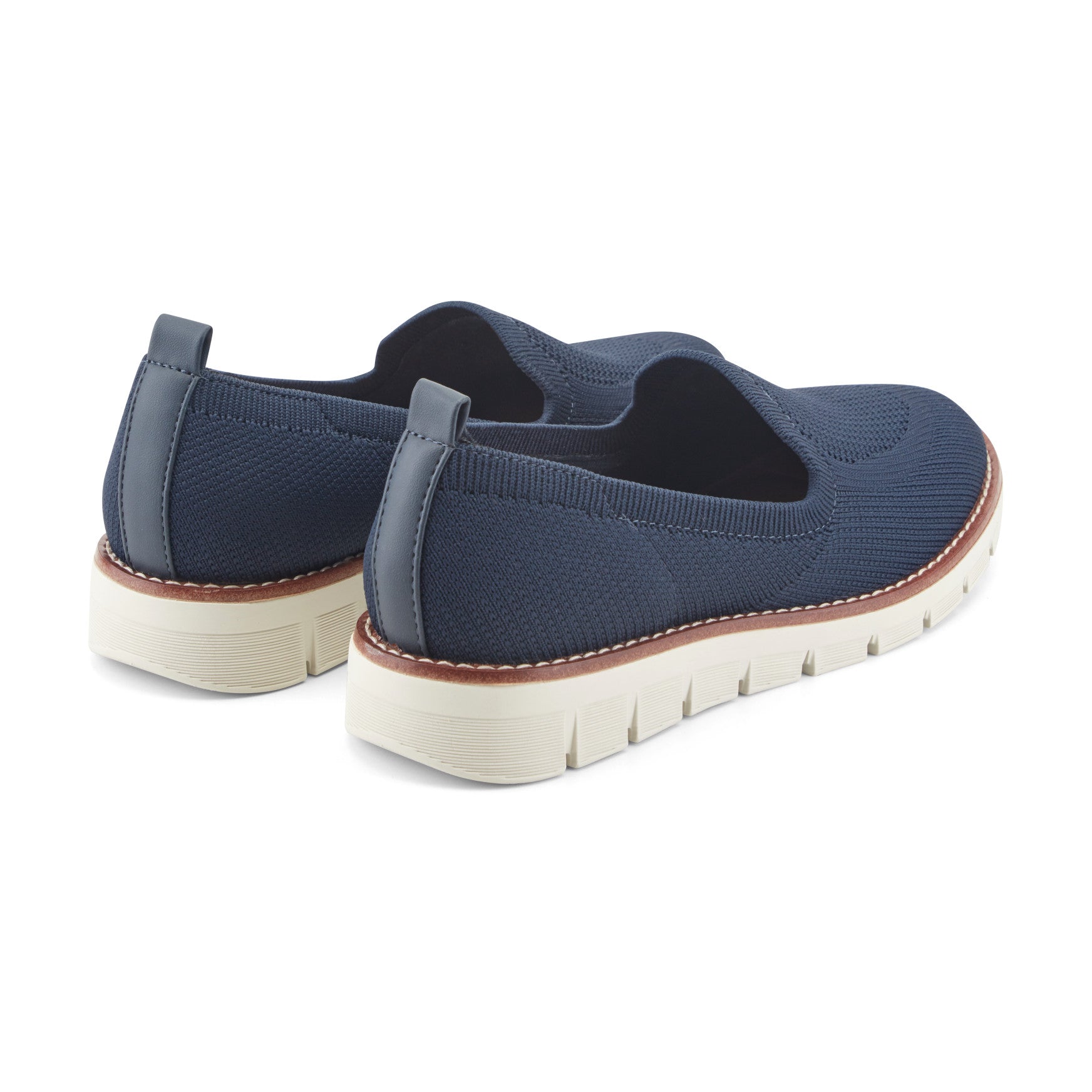 Easy Spirit Valina Casual Slip On Flats - Navy