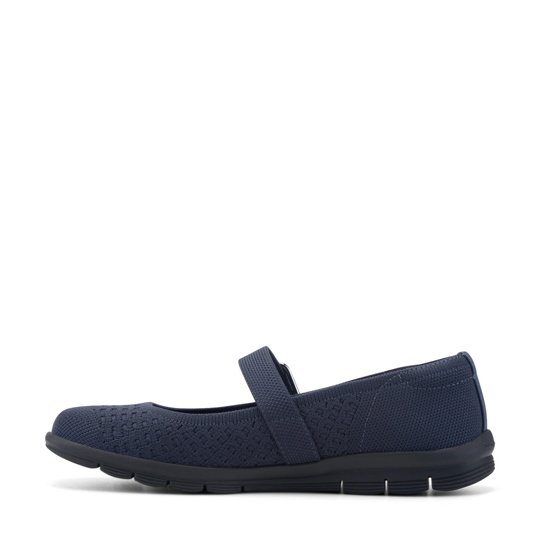 Easy Spirit Roana Mary Jane Ballet Flats - Navy