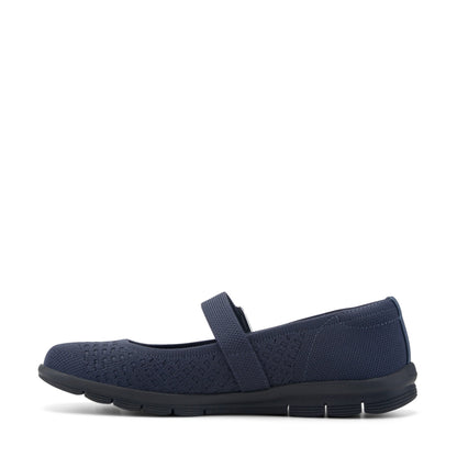 Easy Spirit Roana Mary Jane Ballet Flats - Navy