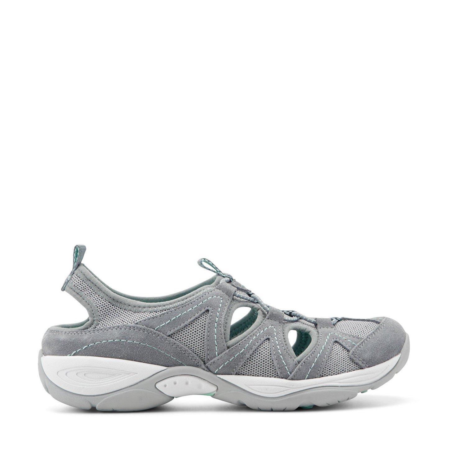 Easy Spirit Earthen Walking Shoes - Grey Multi Suede