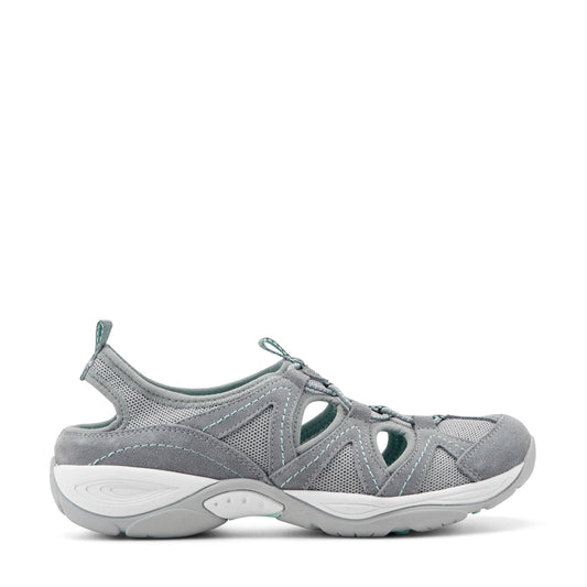 Easy Spirit Earthen Walking Shoes - Grey Multi Suede