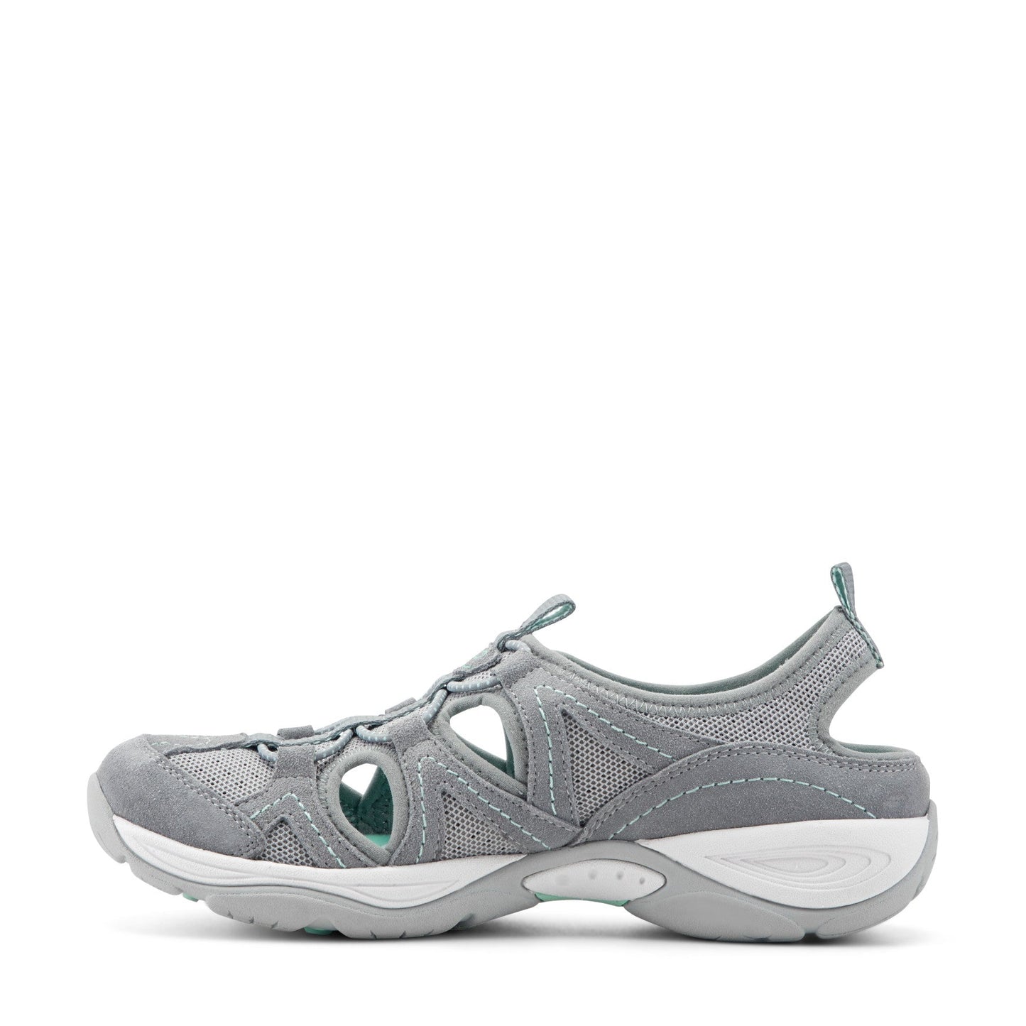 Easy Spirit Earthen Walking Shoes - Grey Multi Suede
