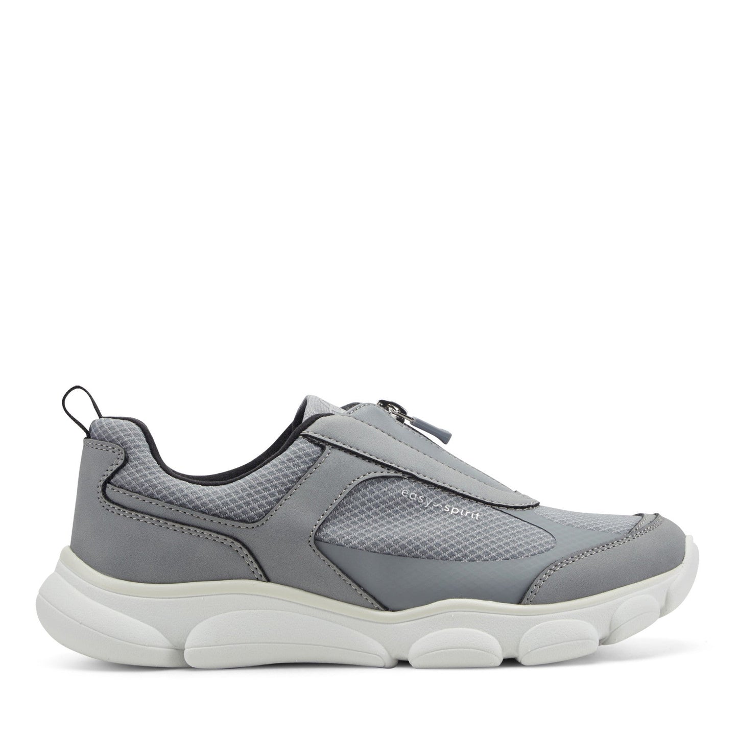 Easy Spirit Nari Zip Up Sneakers - Grey