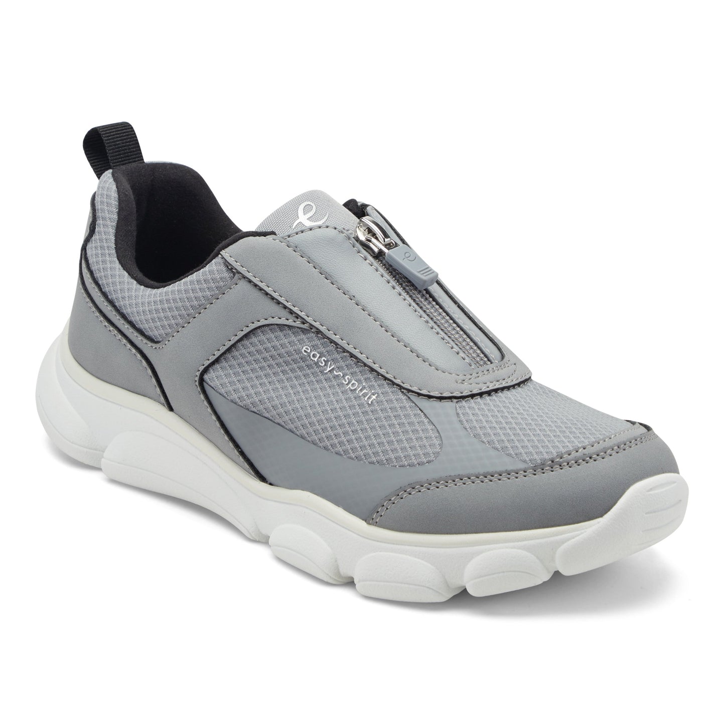 Easy Spirit Nari Zip Up Sneakers - Grey