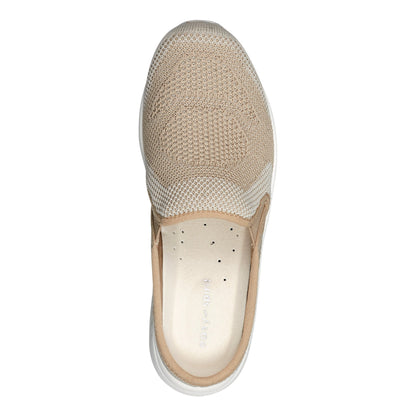 Easy Spirit Takeknit Eco Clogs - Tan Recycled Knit