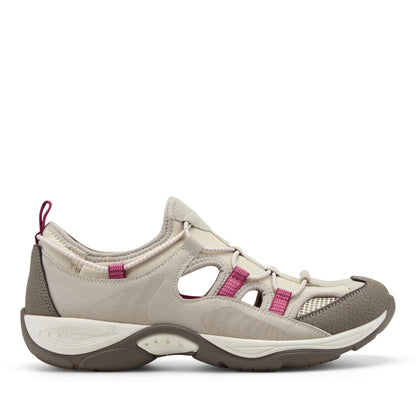 Easy Spirit Everete Walking Shoes - Taupe/Pink