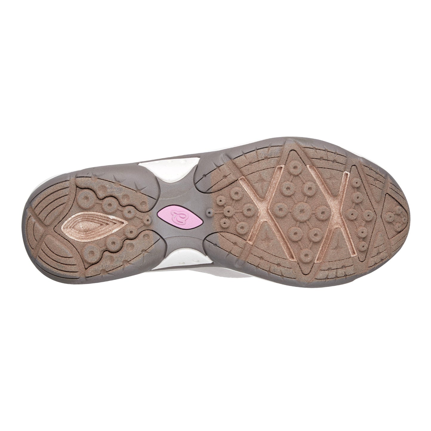 Easy Spirit Everete Walking Shoes - Taupe/Pink