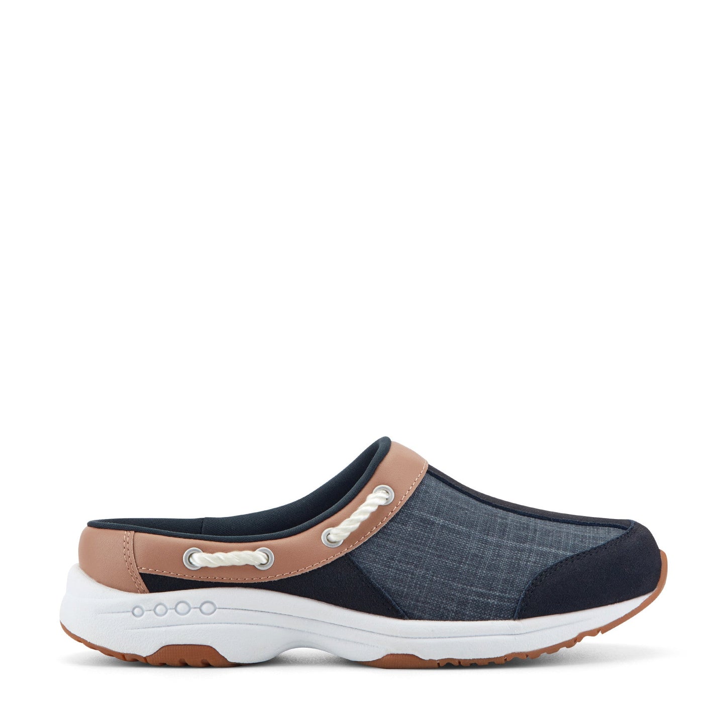 Easy Spirit Travelport Denim Clogs - Navy Denim