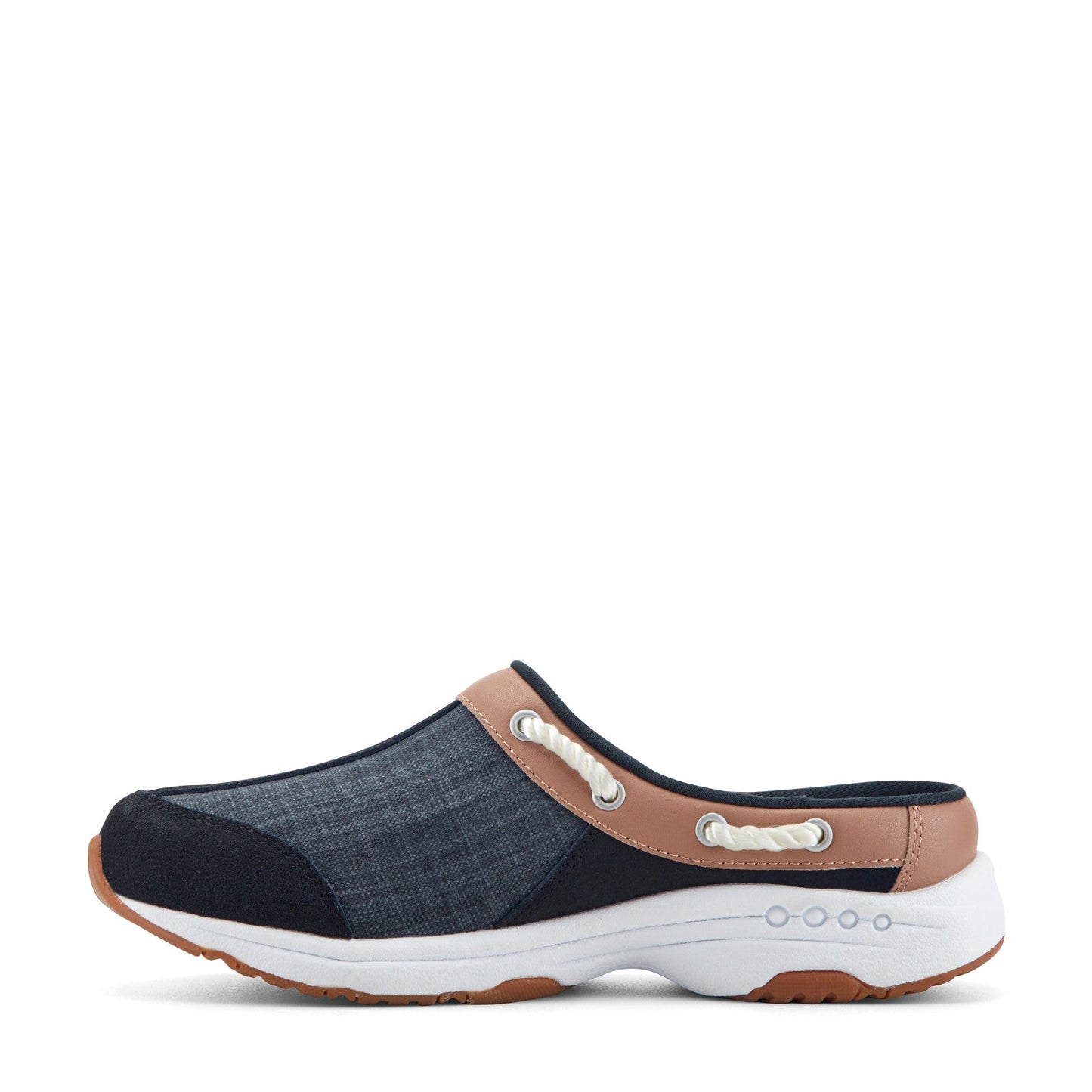 Easy Spirit Travelport Denim Clogs - Navy Denim