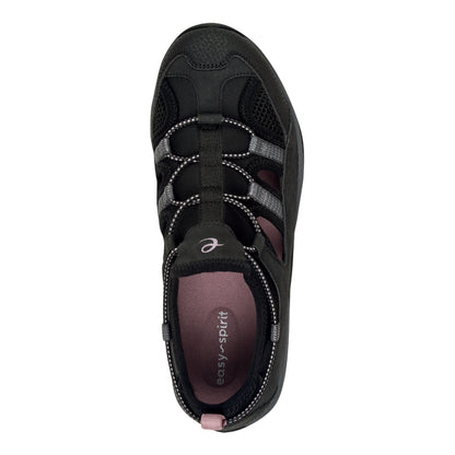 Easy Spirit Everete Walking Shoes - Black/Grey