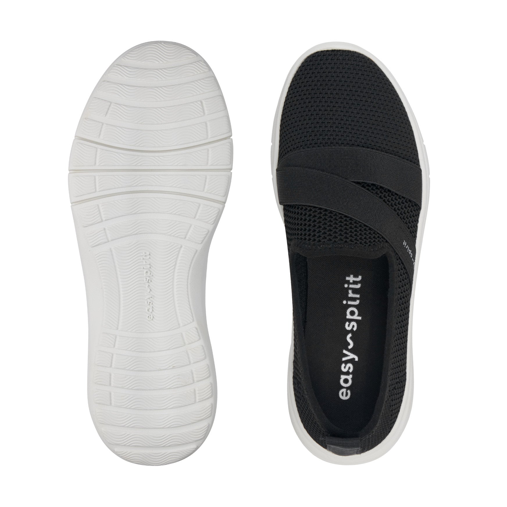 Easy Spirit Keyla Slip On Walking Shoes - Black