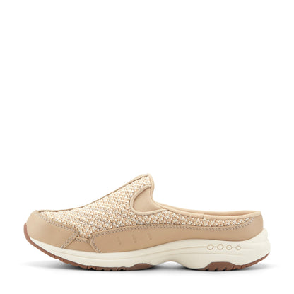 Easy Spirit Traveltime Clogs - Natural/White Raffia