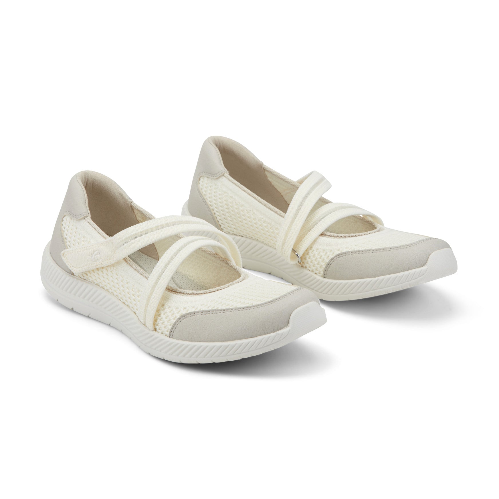 Easy Spirit Gwynn Mary Jane Walking Shoes - Ivory