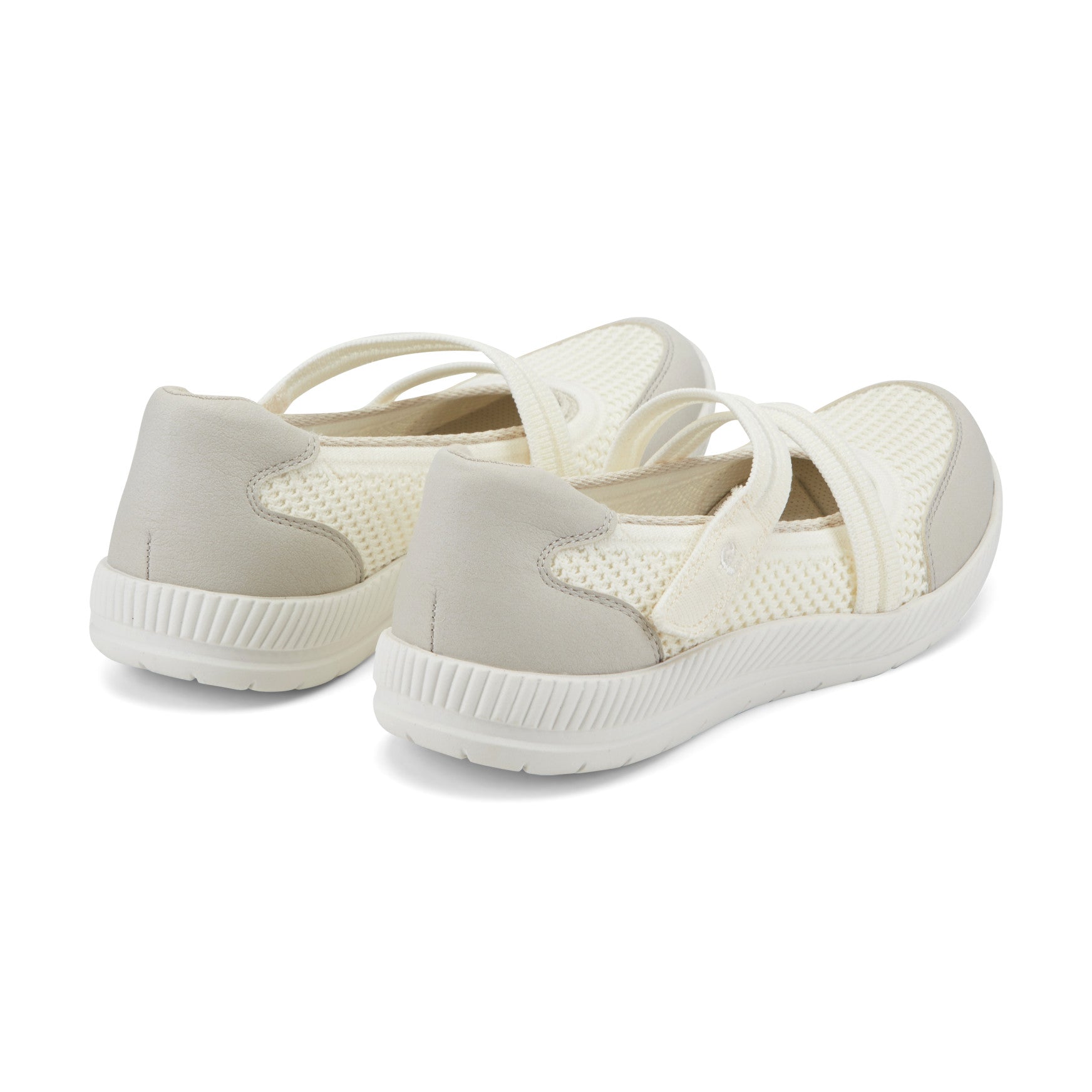 Easy Spirit Gwynn Mary Jane Walking Shoes - Ivory
