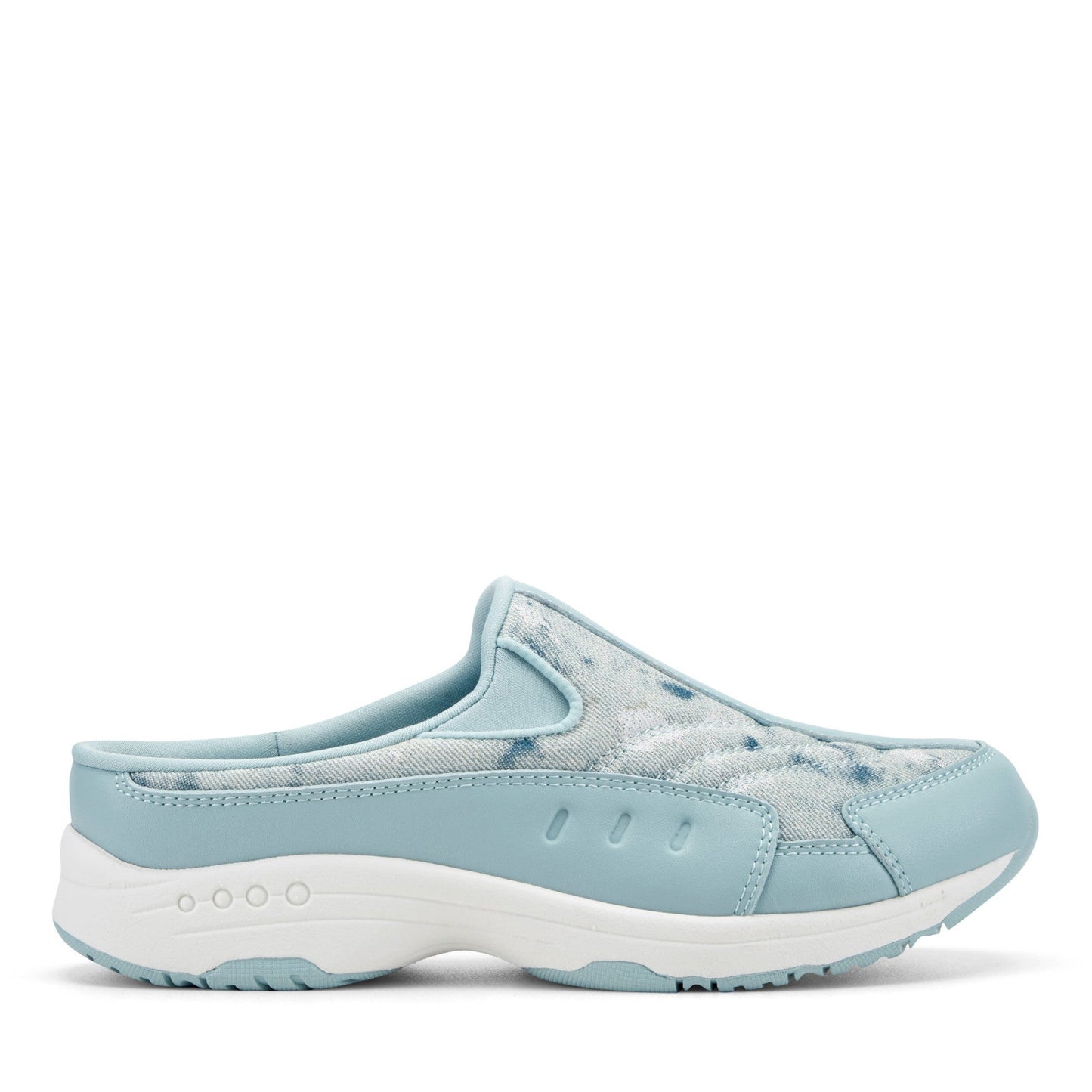 Easy Spirit Traveltime Clogs - Light Blue Multi