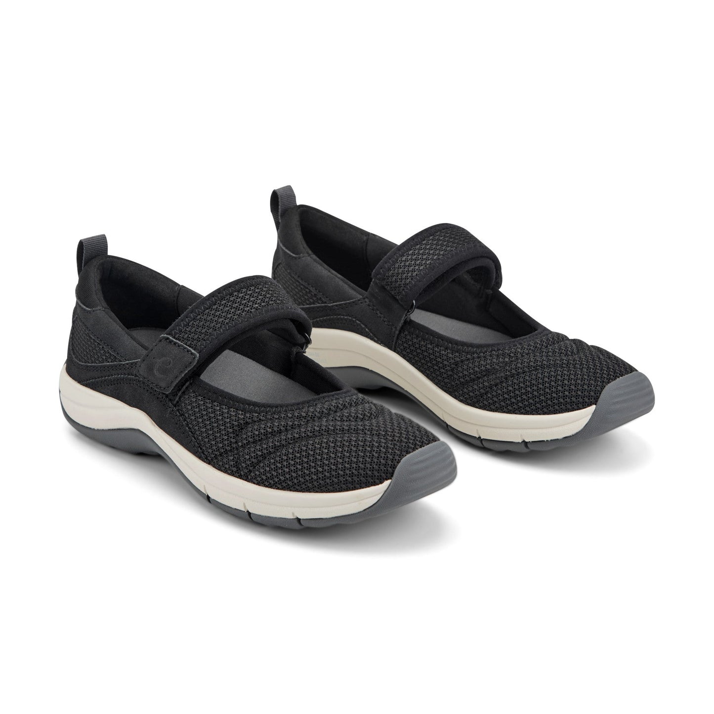Easy Spirit Brandie Mary Jane Walking Shoes - Black