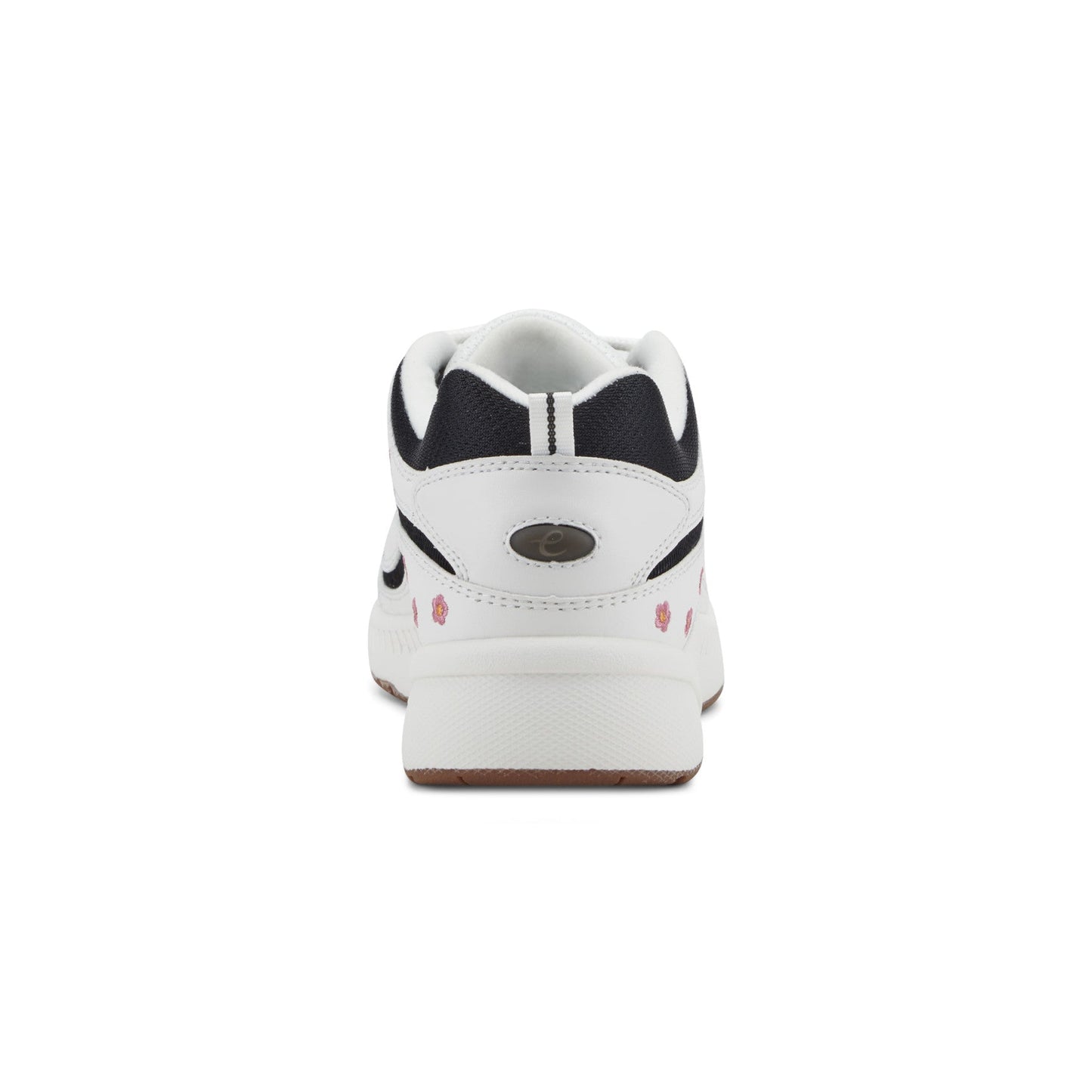 Easy Spirit Romy Walking Shoes - White/Pink Floral