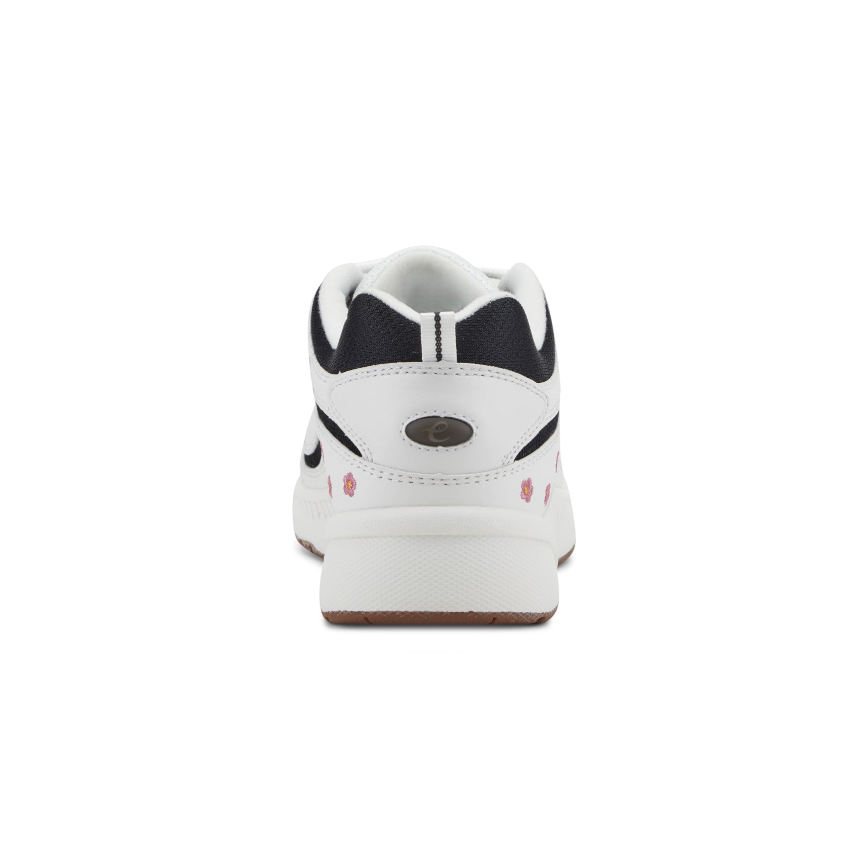 Easy Spirit Romy Walking Shoes - White/Pink Floral