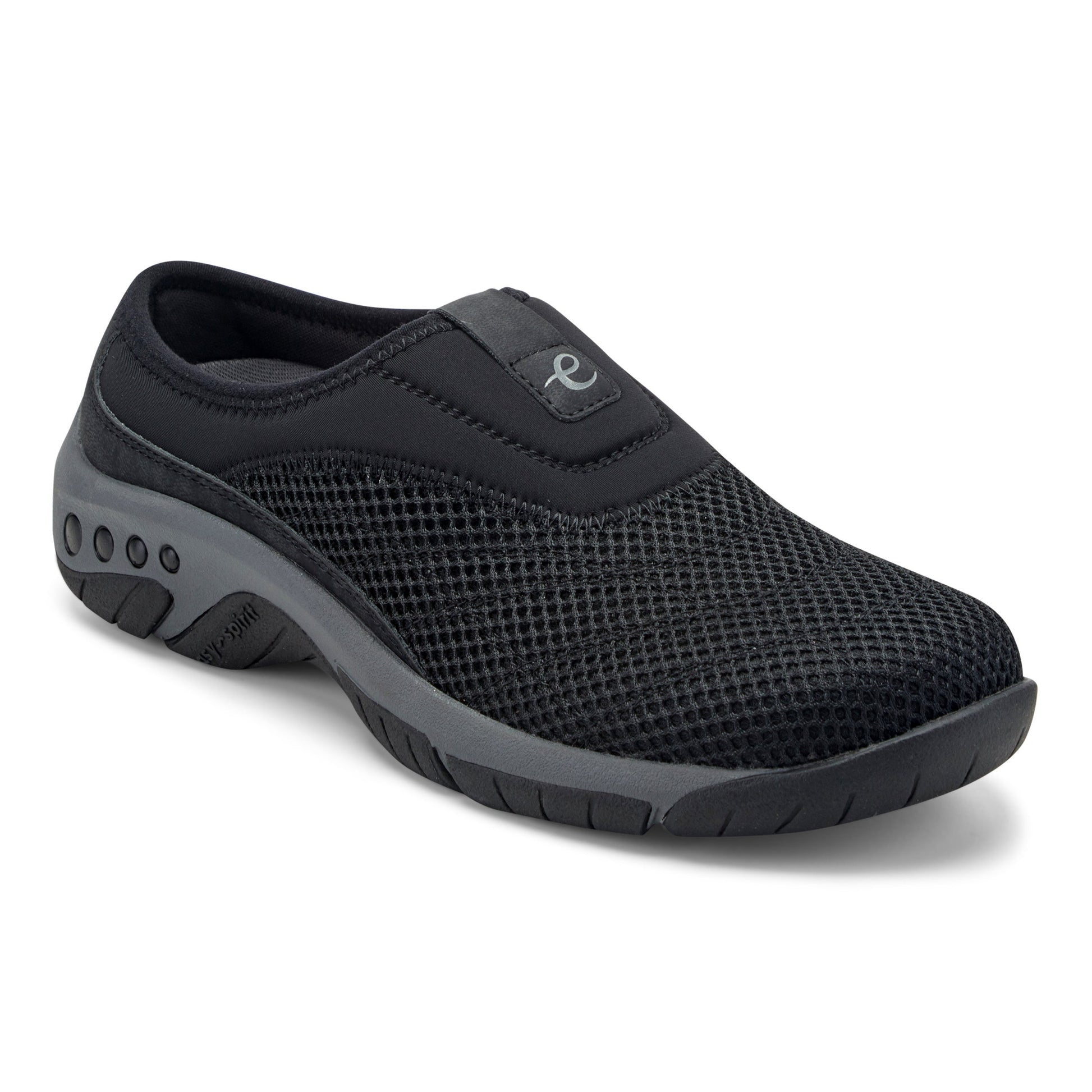 Easy Spirit Weston Mesh Clogs - Black