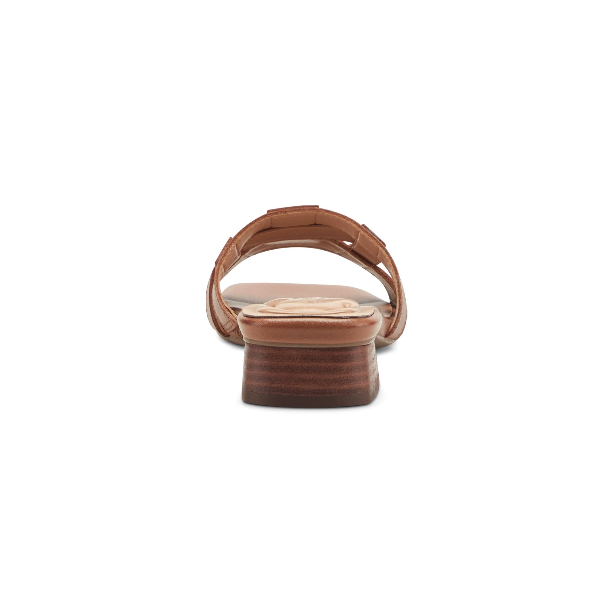 Easy Spirit Galanti Leather Dress Sandals - Brown Leather