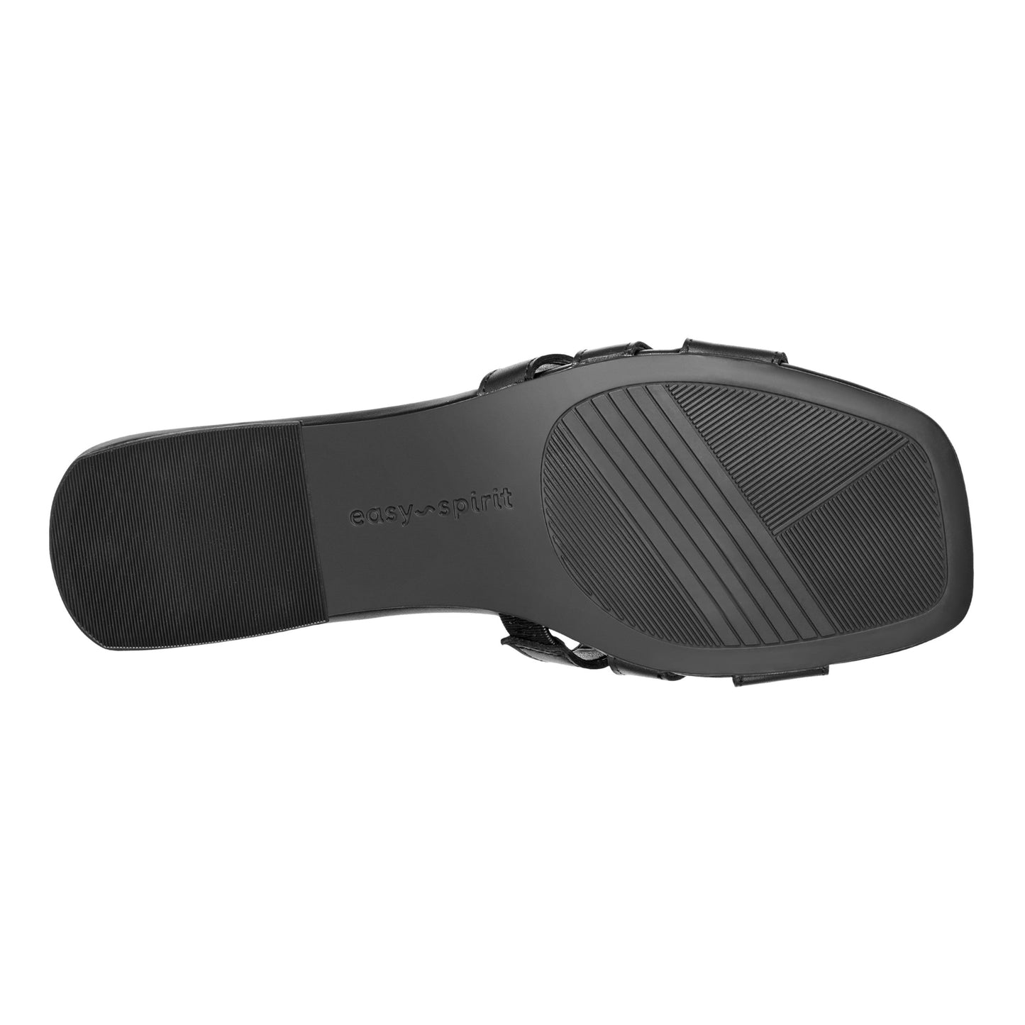 Easy Spirit Galanti Leather Dress Sandals - Black Leather