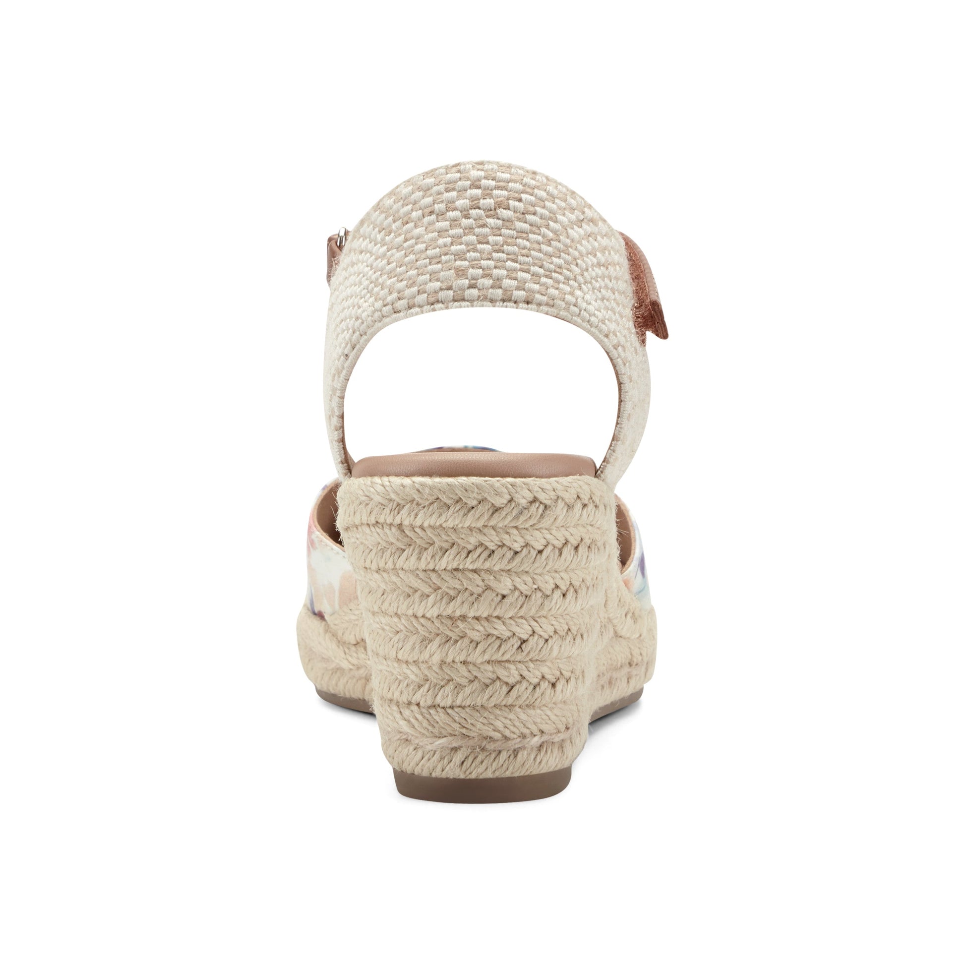 Easy Spirit Makaylie Wedge Heels - Floral/Natural Multi