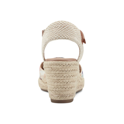 Easy Spirit Makaylie Wedge Heels - Floral/Natural Multi