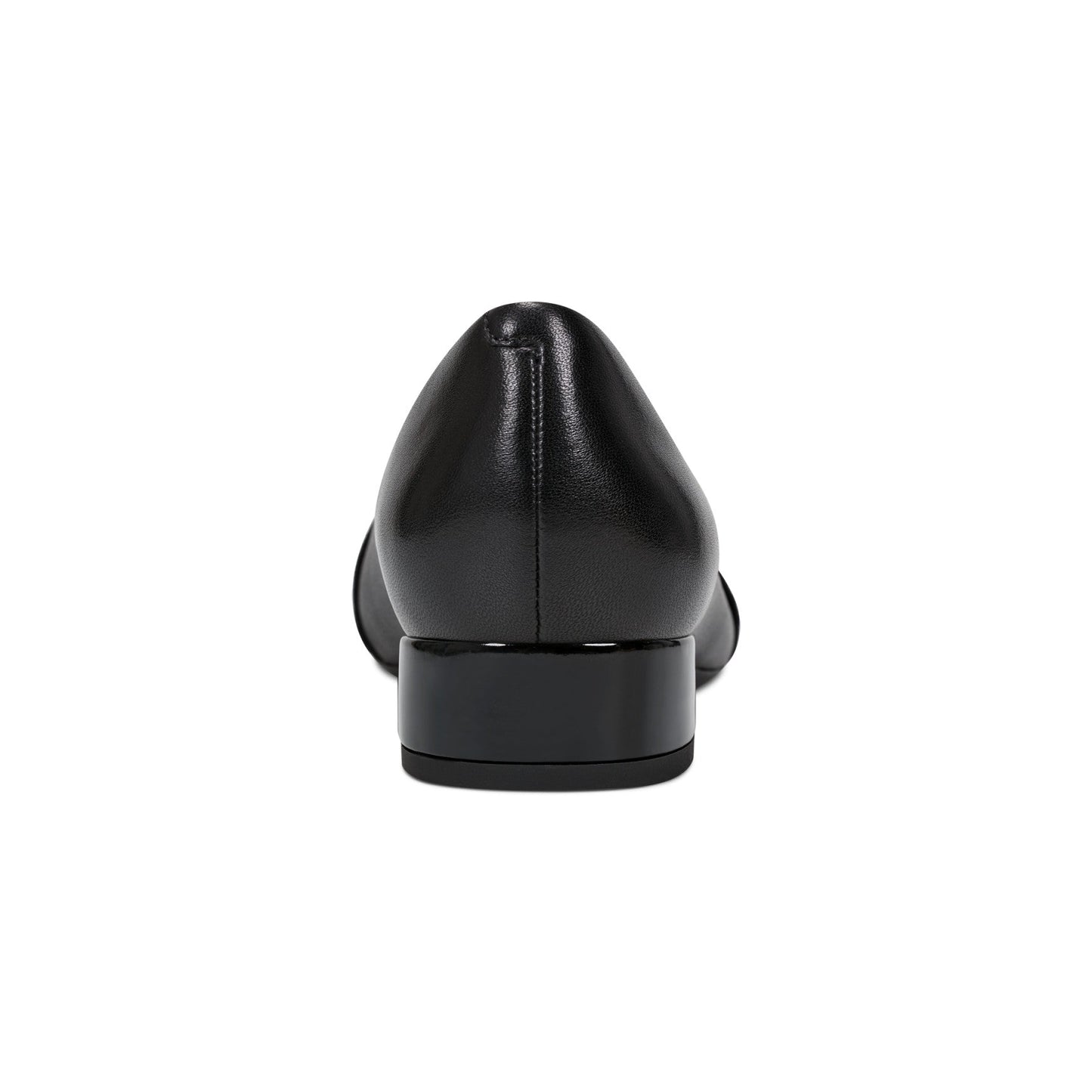 Easy Spirit Casta Cap Toe Dress Pumps - Black Leather