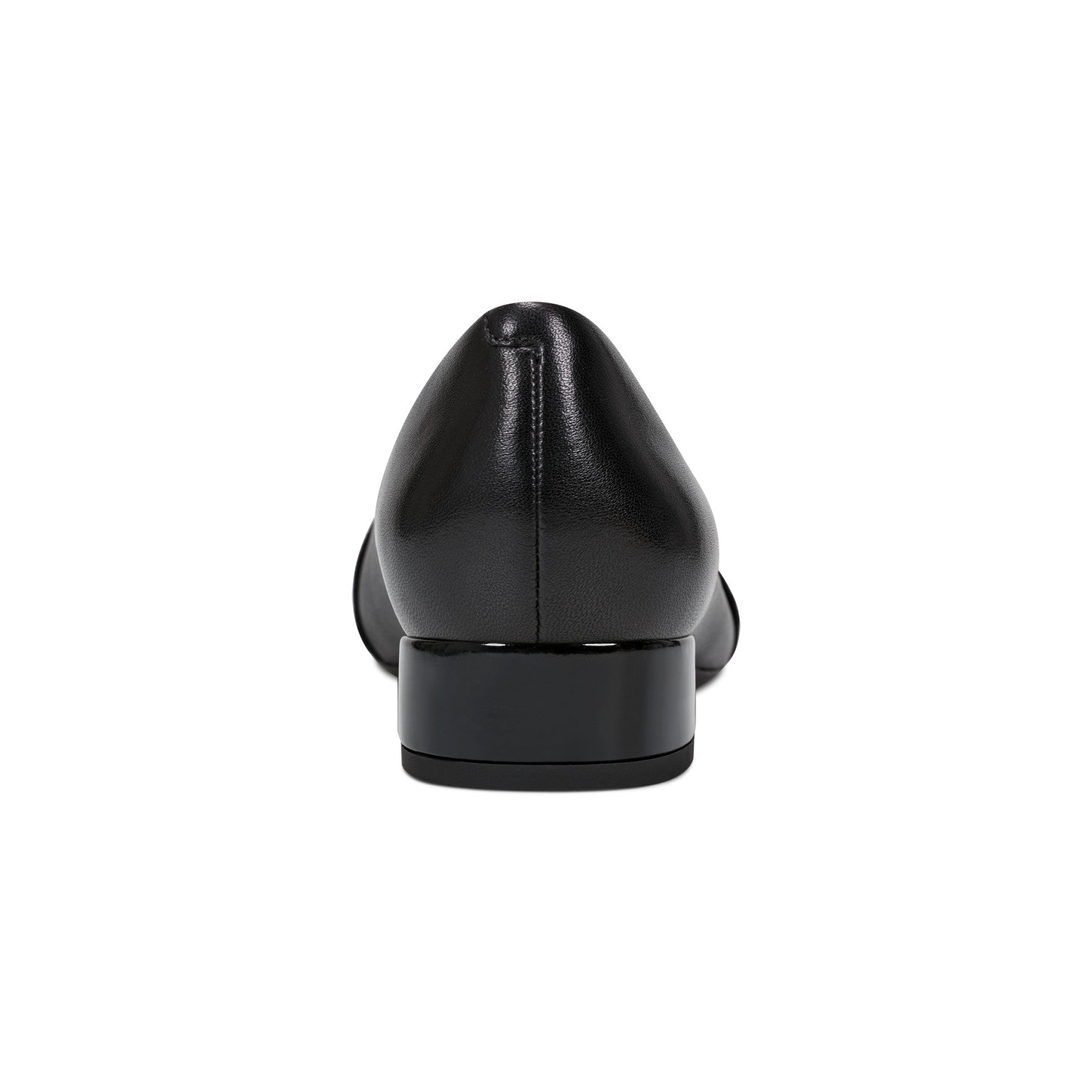 Easy Spirit Casta Cap Toe Dress Pumps - Black Leather