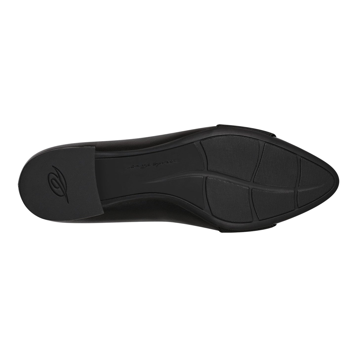 Easy Spirit Casta Cap Toe Dress Pumps - Black Leather