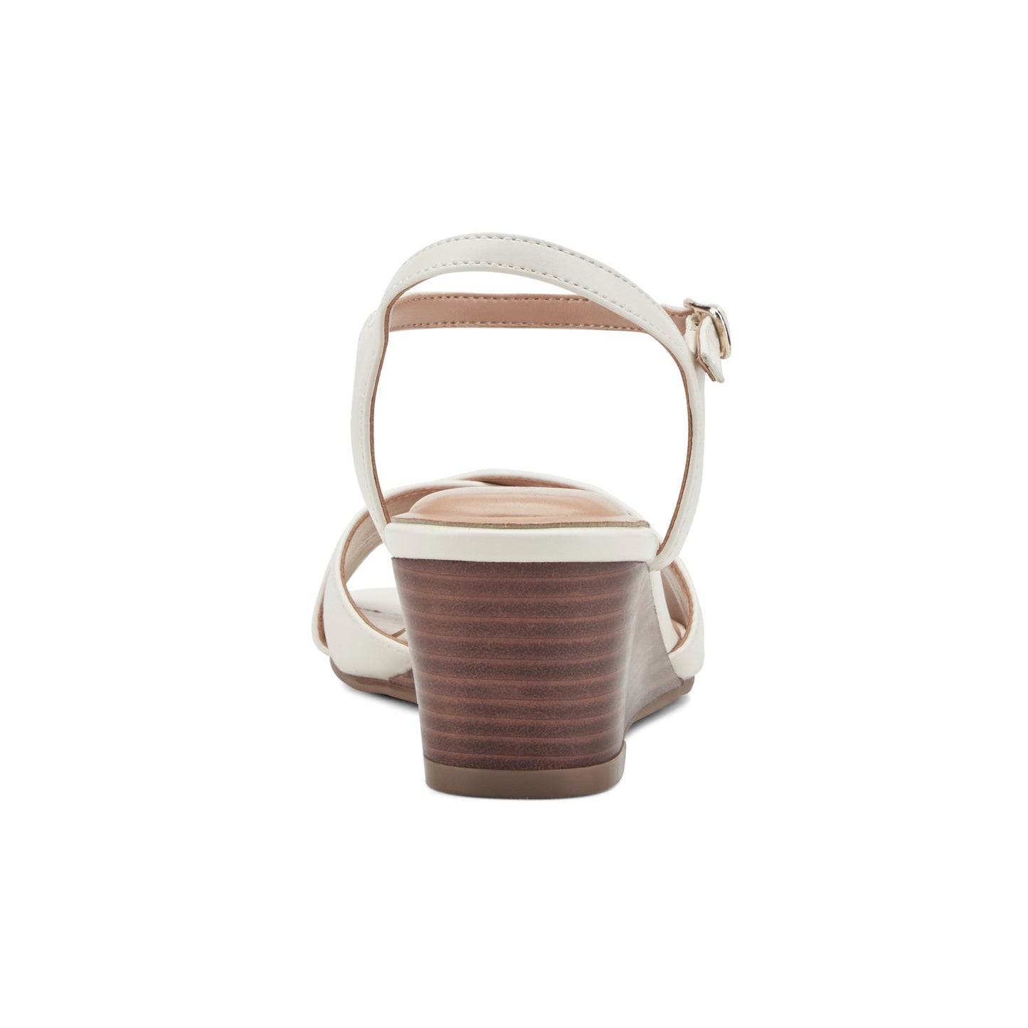 Easy Spirit Noya Dress Wedge Sandals - Ivory