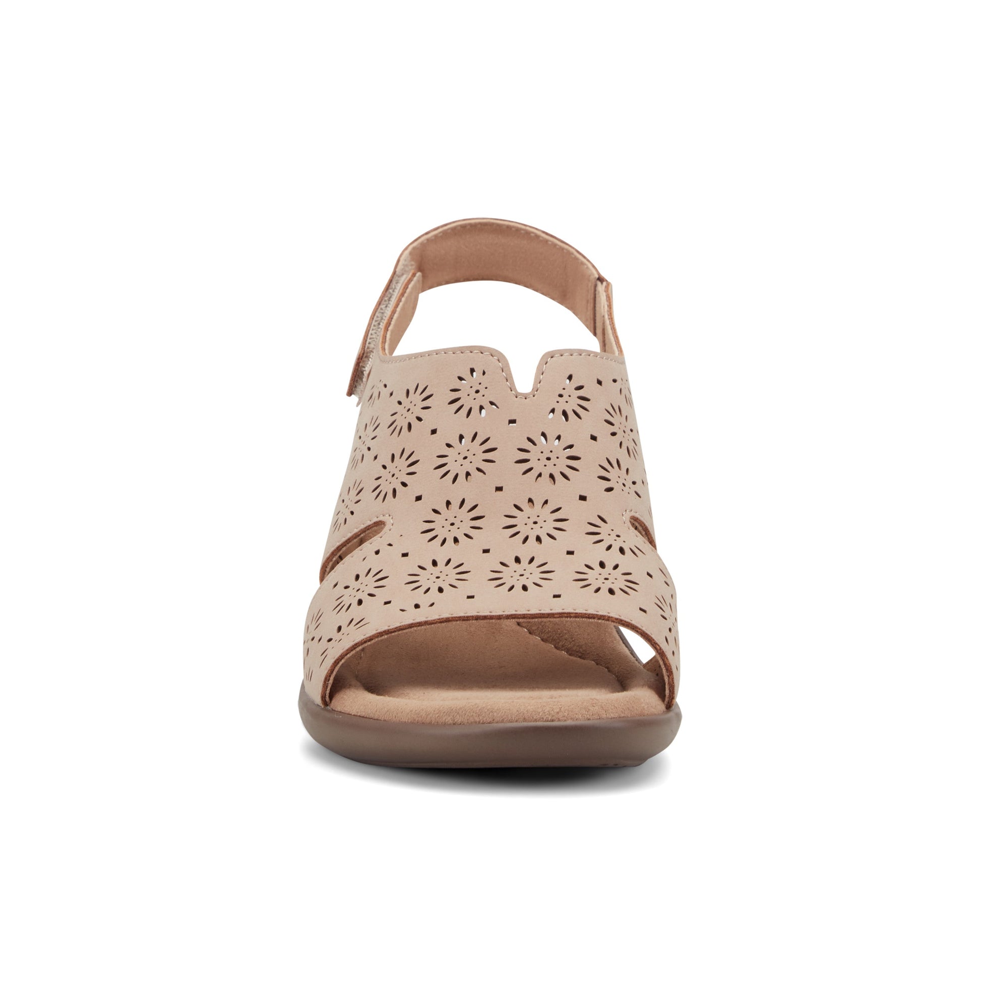 Easy Spirit Conie Heeled Sandals - Natural