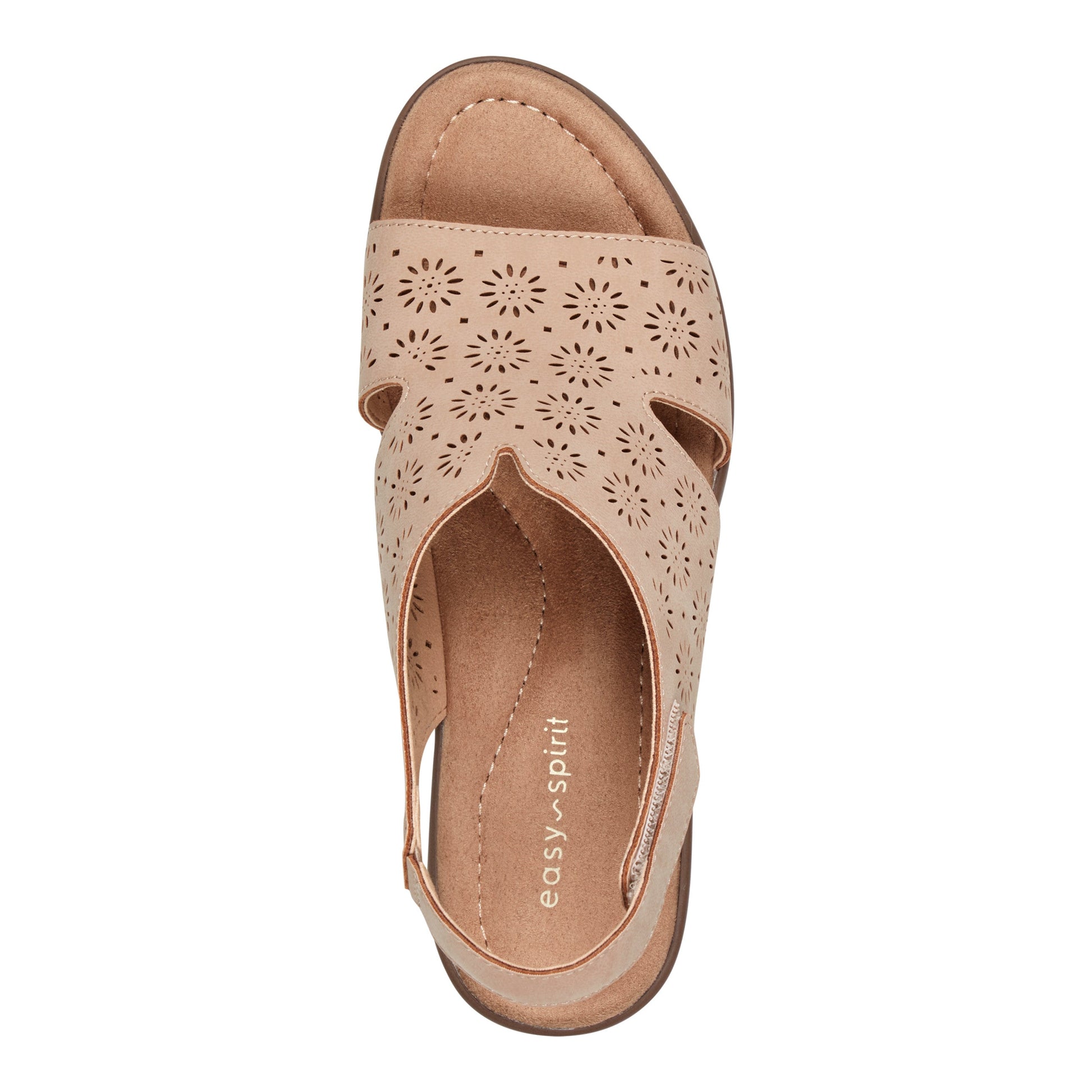 Easy Spirit Conie Heeled Sandals - Natural