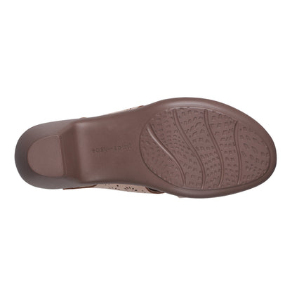 Easy Spirit Conie Heeled Sandals - Natural