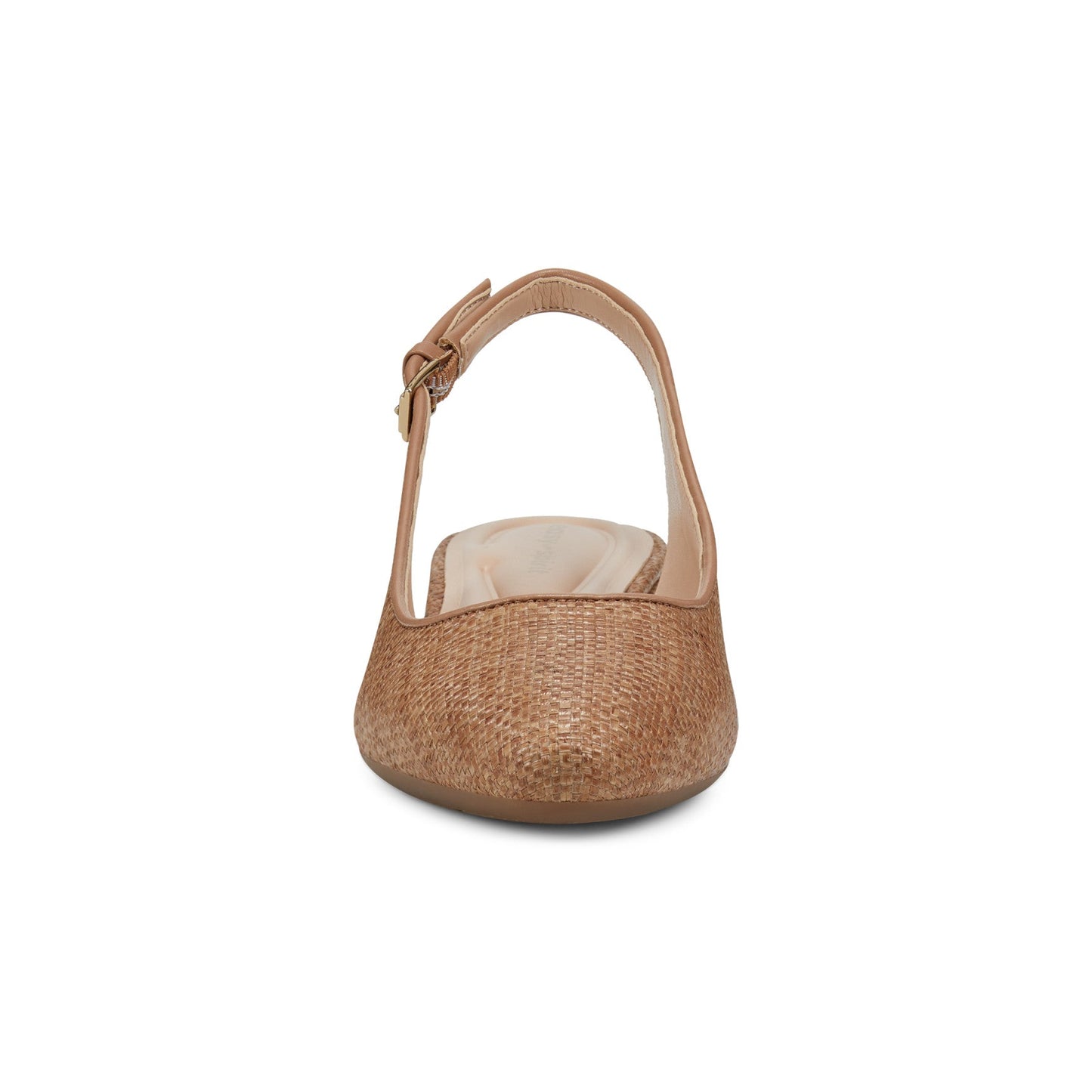 Easy Spirit Cassius Slingback Pumps - Brown Raffia