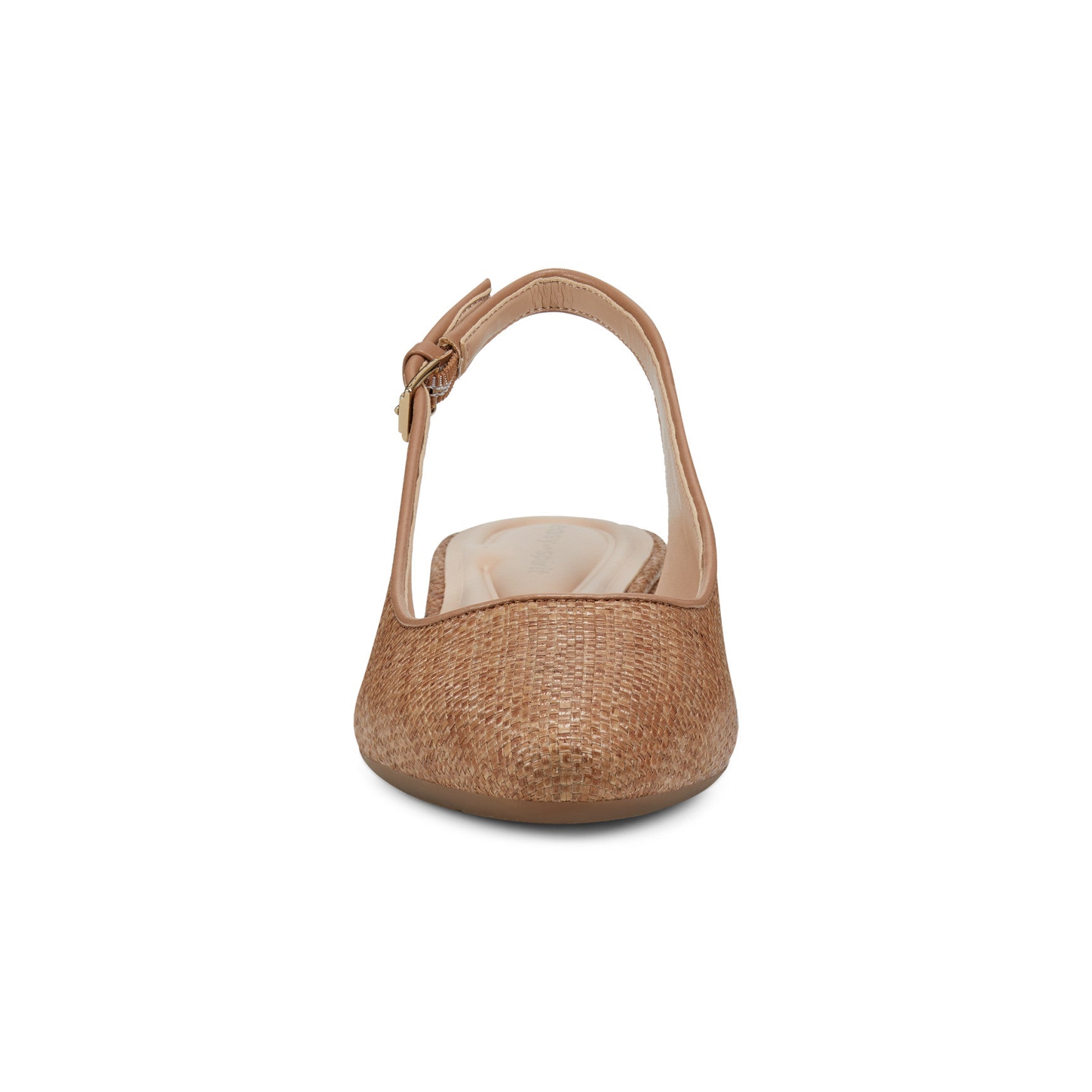 Easy Spirit Cassius Slingback Pumps - Brown Raffia