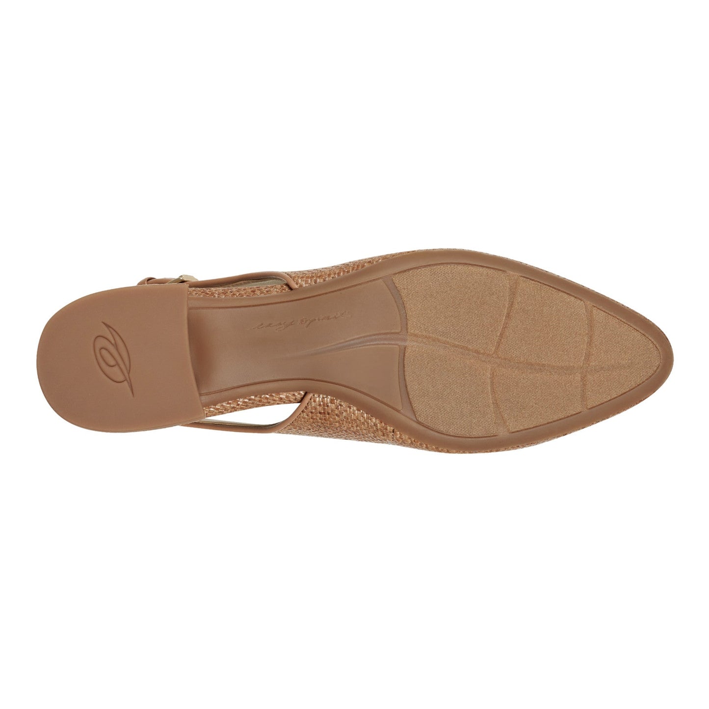 Easy Spirit Cassius Slingback Pumps - Brown Raffia