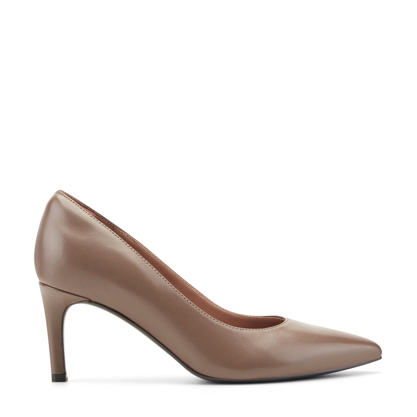 Easy Spirit Cristel Dress Pumps - Taupe Leather