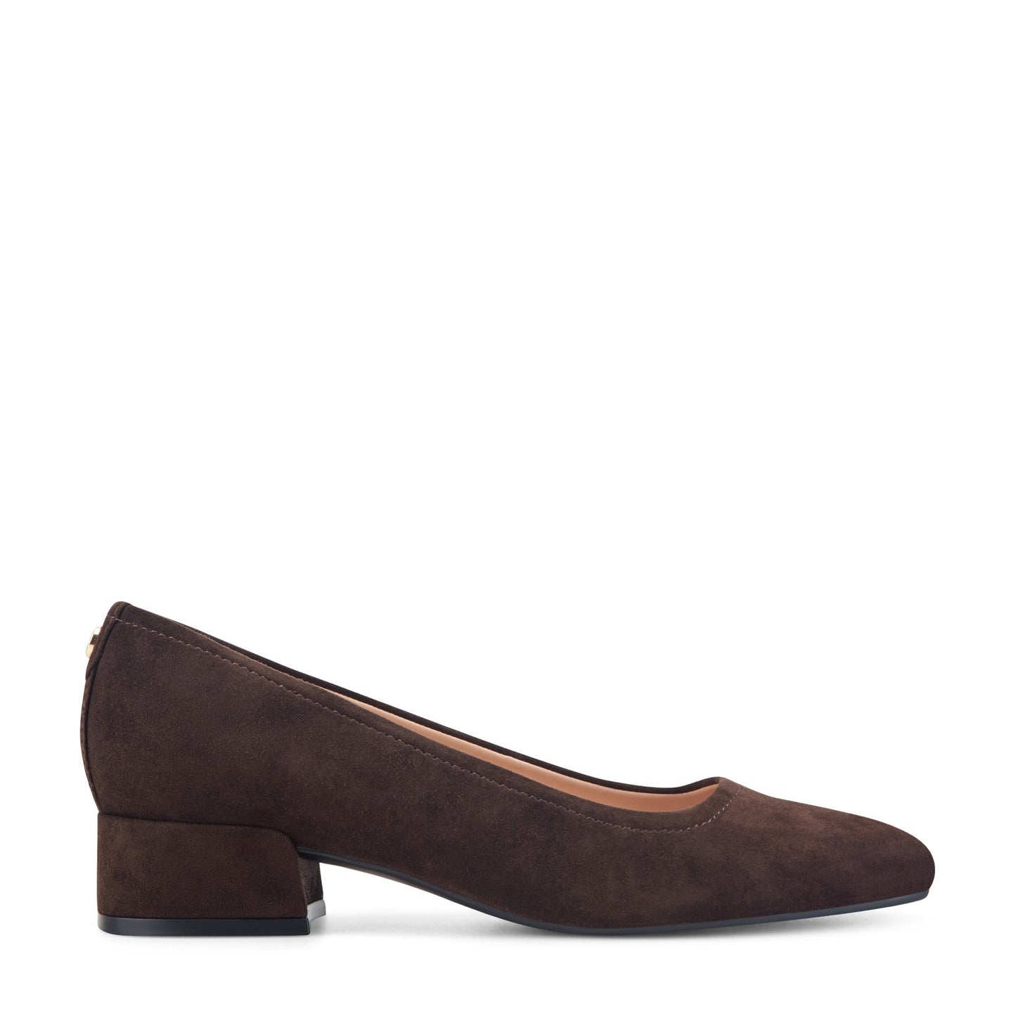 Easy Spirit Jain Dress Pumps - Dark Brown Suede