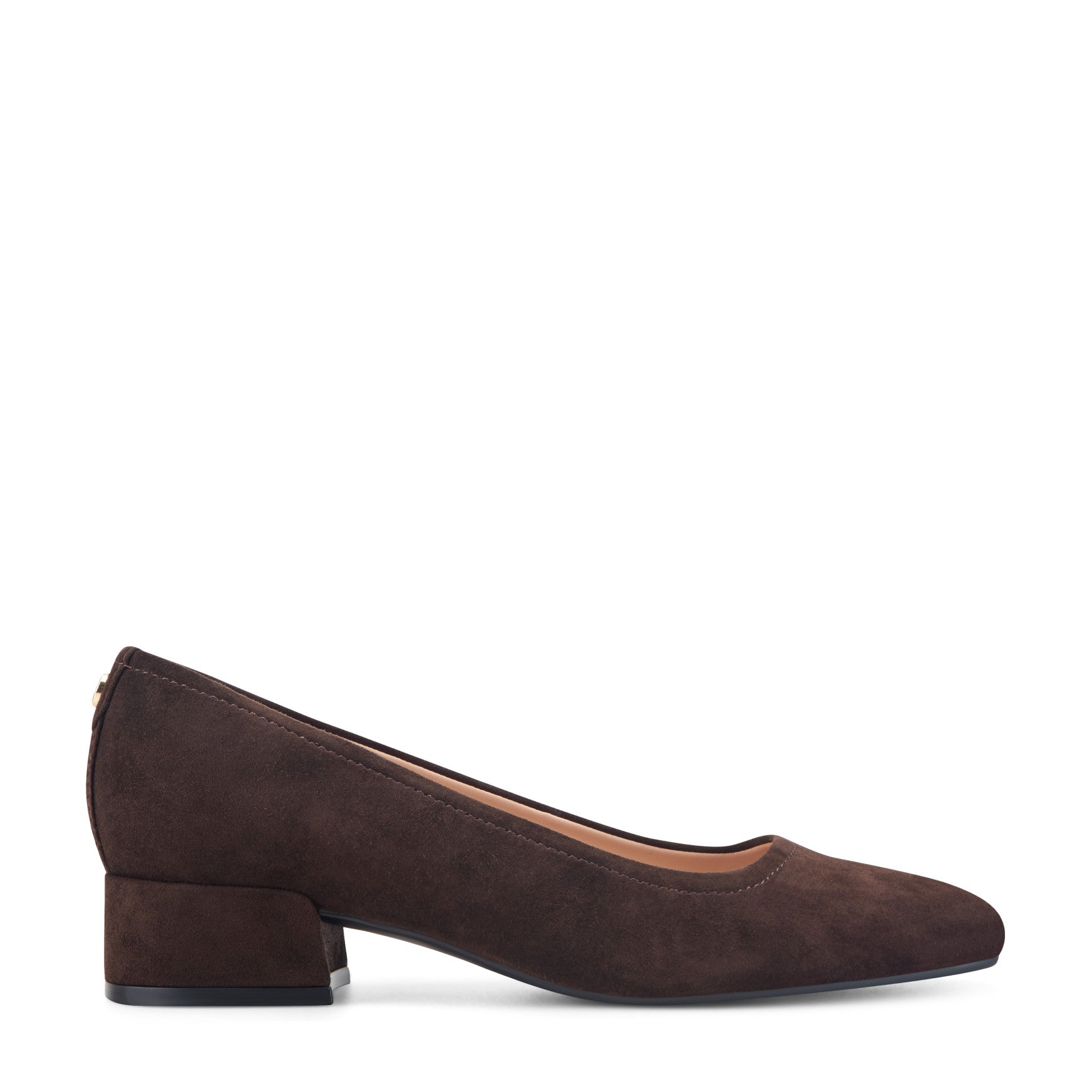 Easy Spirit Jain Dress Pumps - Dark Brown Suede