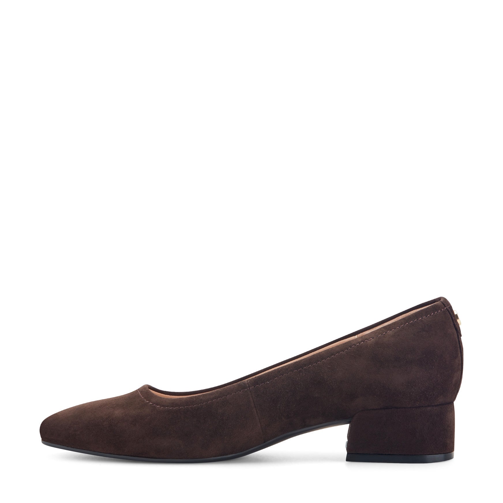 Easy Spirit Jain Dress Pumps - Dark Brown Suede