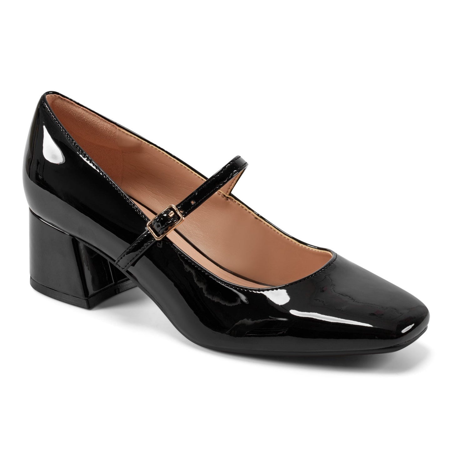 Easy Spirit Marlay Mary Jane Pumps - Black Patent