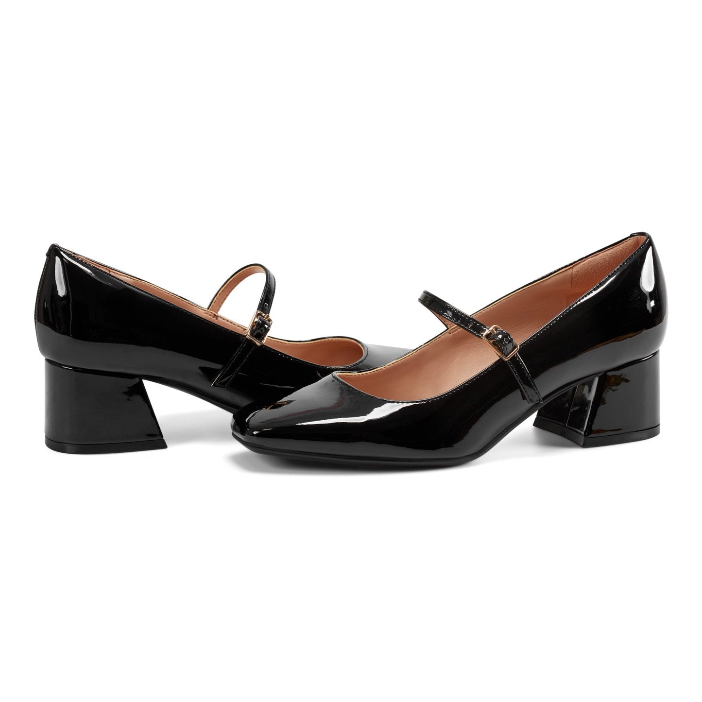 Easy Spirit Marlay Mary Jane Pumps - Black Patent