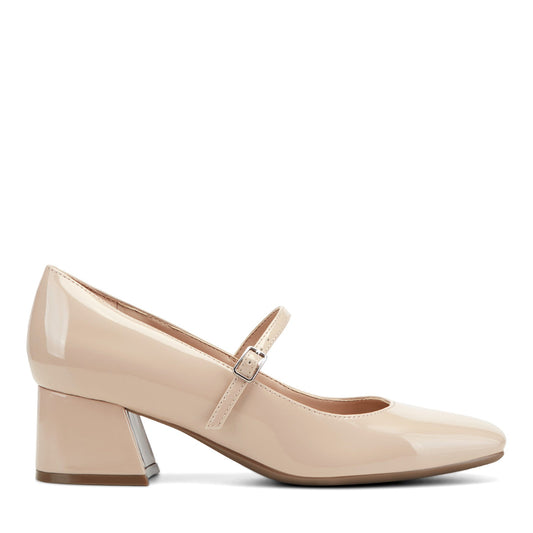 Easy Spirit Marlay Mary Jane Pumps - Natural Patent
